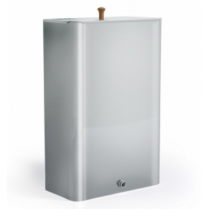 Навесной бак Ермак 16, 20 INOX (55 л) нержавеющая сталь, никелированный