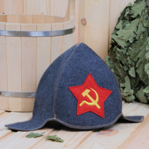 Буденовка "Серп молот" серая